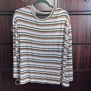 Lightweight Sweater/Top with Open Back
